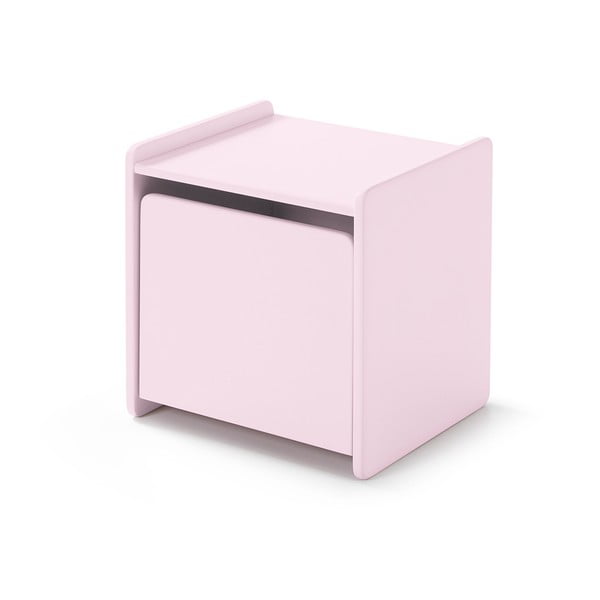 Розово нощно шкафче Kiddy - Vipack