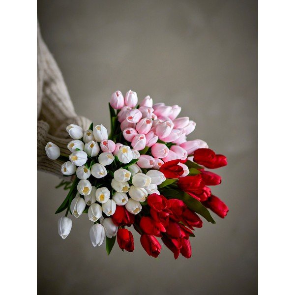 Изкуствено цвете (височина 32 cm) Tulip – Bloomingville-image-3