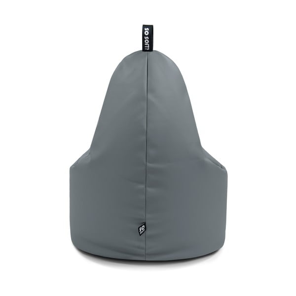 Бежов пуф от изкуствена кожа Lull XL – So Soft?-image-4