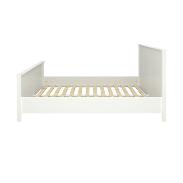 Бяло двойно легло 180x200 cm Tromsö - Tvilum-image-2