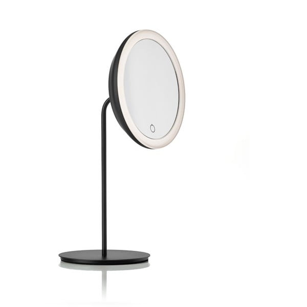 Черно козметично огледало Eve, ø 18 cm - Zone
