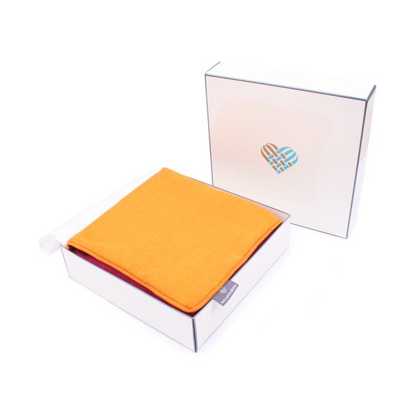Калъфка за възглавница , 45 x 45 cm Orange & Rasberry - WeLoveBeds-image-1