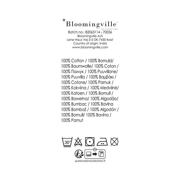 Памучна пазарска чанта Anniversary – Bloomingville-image-4