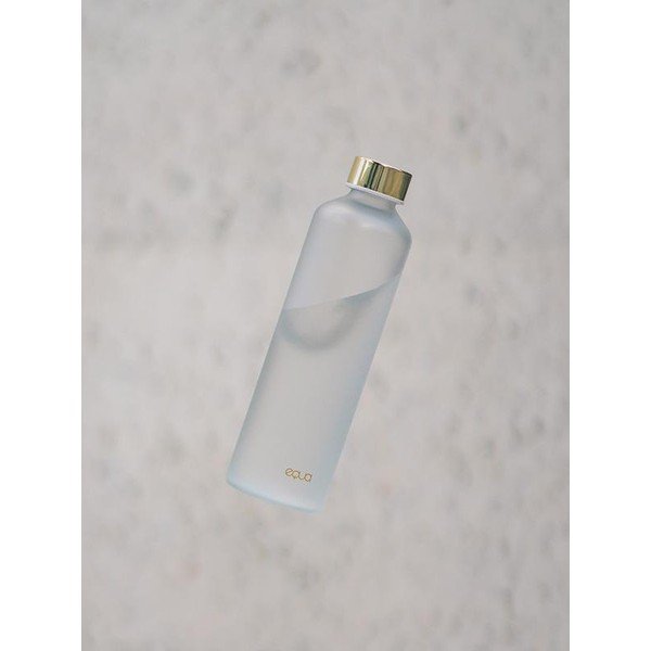 Сива стъклена бутилка за пътуване 0,75 л Mismatch - Equa-image-1