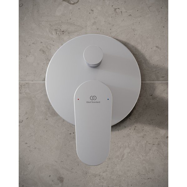 Матово-сребърна вградена батерия за вана Cerafine O – Ideal Standard-image-1
