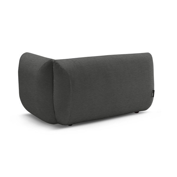 Сив модулен диван от рипсено кадифе (десен ъгъл) Lecomte – Bobochic Paris-image-3