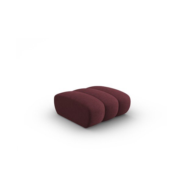 Табуретка в цвят бордо Lupine - Micadoni Home-image-2