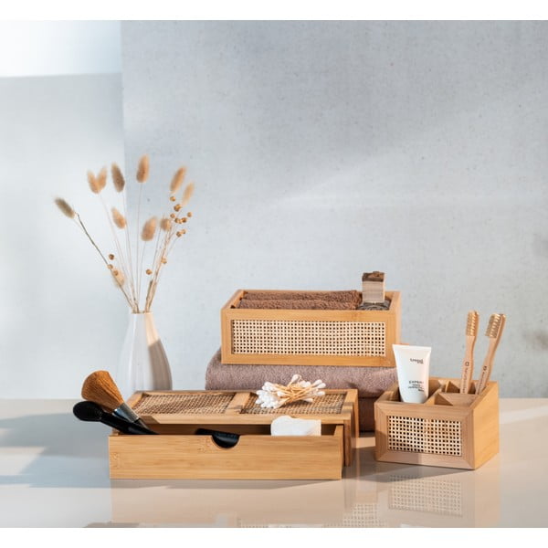 Бамбуков органайзер за баня Allegre, 28 x 6 cm - Wenko-image-1