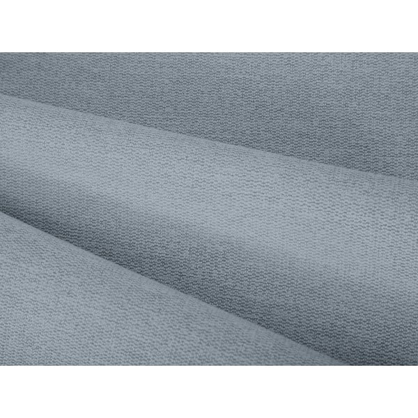 Светлосиньо тапицирано двойно легло с място за съхранение с включена подматрачна рамка 160x200 cm Casey – Mazzini Beds-image-1