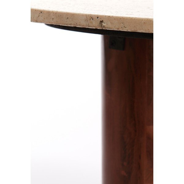 Кафява масичка за кафе 72x90 cm Mahelona – Light & Living-image-3