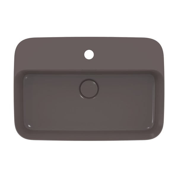 Сива керамична мивка 55x38 cm Ipalyss – Ideal Standard-image-2