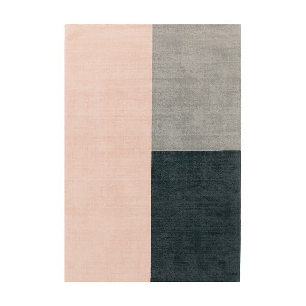 Розов и сив килим , 200 x 300 cm Blox - Asiatic Carpets