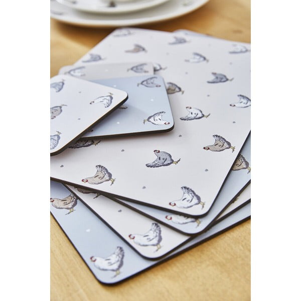 Коркова подложка 4 бр. 29x21 cm Farmers Kitchen - Cooksmart ®-image-1