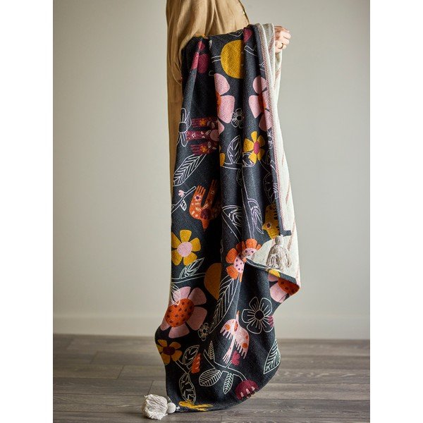 Одеяло 130x160 cm Vivielle – Bloomingville-image-3