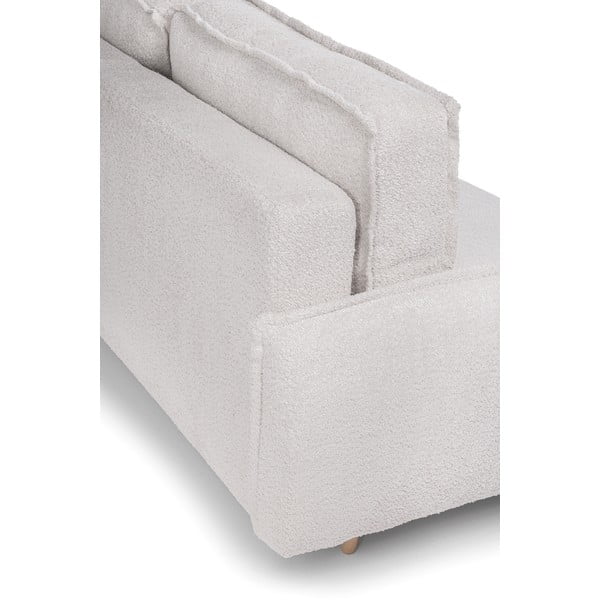 Бежов диван от плат bouclé 215 cm Patti - Bonami Selection-image-1