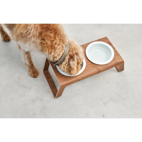 Комплект купички с основа за куче Desco Ash Black Stained M – MiaCara-image-3