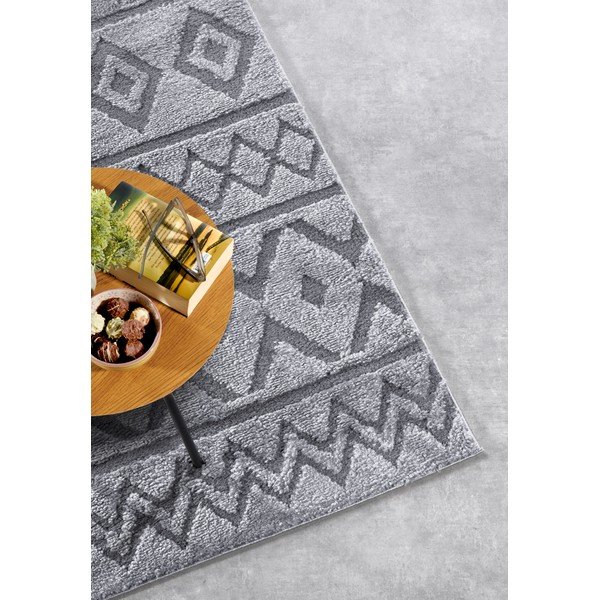 Сив килим 80x120 cm Itinerance Light Grey – Elle Decoration-image-2