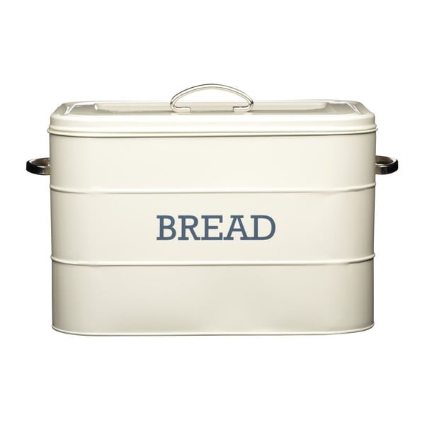 Кутия за хляб от крем-калай Nostalgia Living Nostalgia - Kitchen Craft
