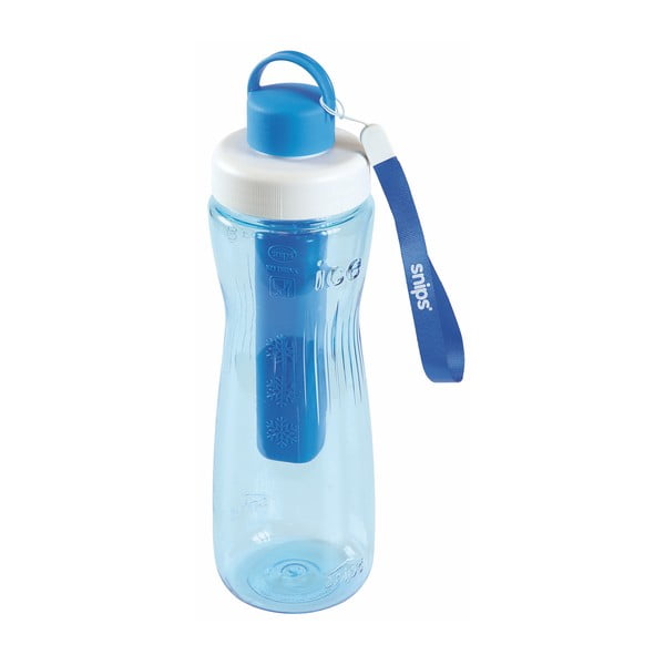 Синя бутилка за вода с охлаждаща вътрешност Охлаждане, 750 ml - Snips