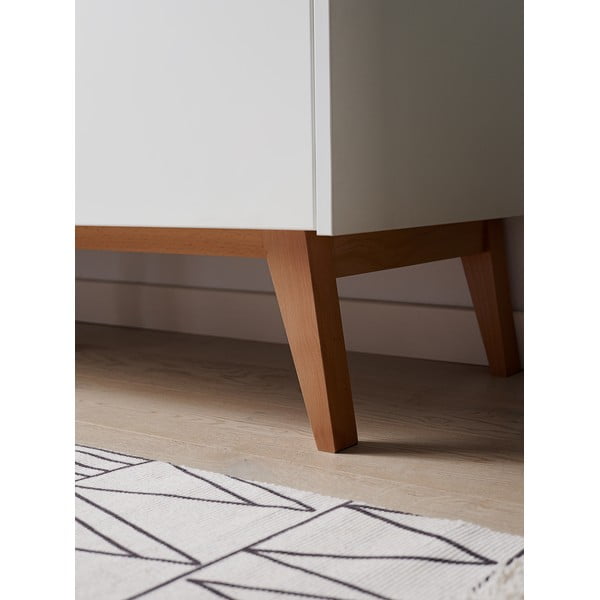 Бял детски скрин , 148 x 92 cm Swing - Pinio-image-1