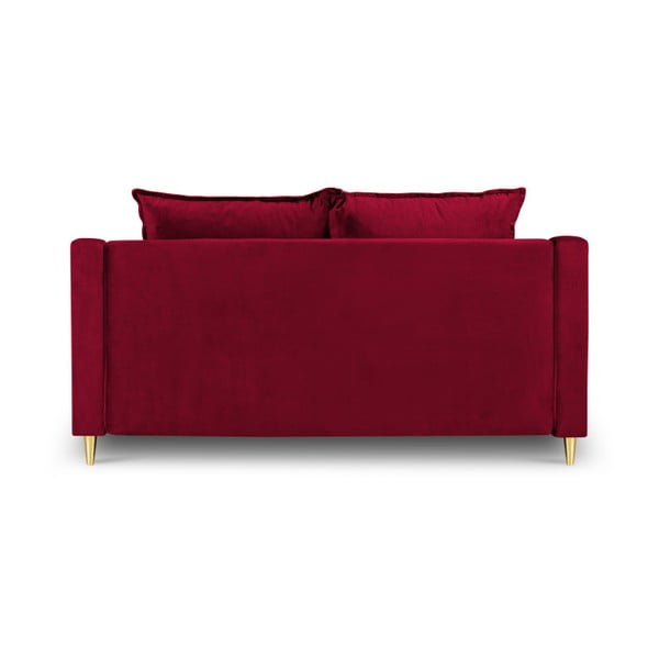 Червен диван Pansy, 150 см - Mazzini Sofas-image-3