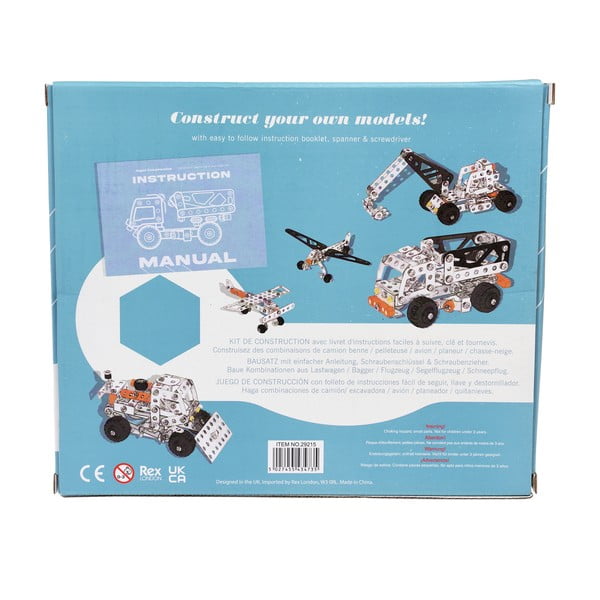 Детски строителен комплект 5 в 1 - Rex London-image-2