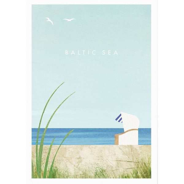Плакат 50x70 cm Baltic Sea - Travelposter