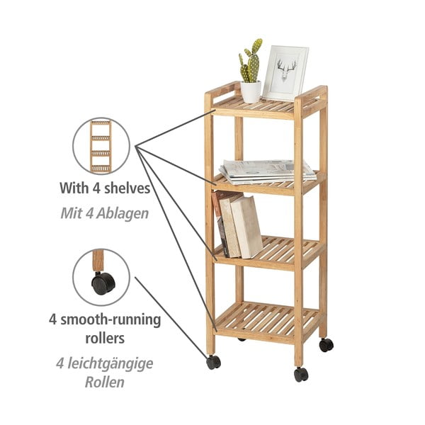 Рафт за баня от масивен орех естествен 35x97 cm Norway – Wenko-image-3