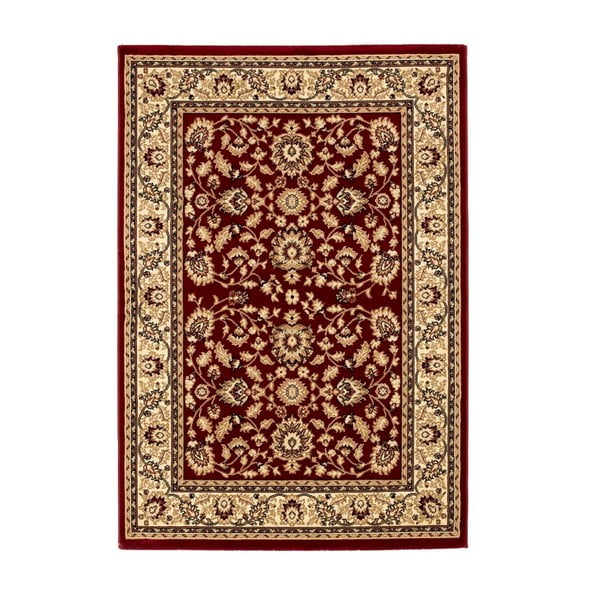 Červený koberec Think Rugs Heritage Ornaments, 120 x 170 cm