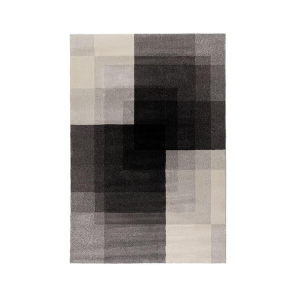 Сив и черен килим , 120 x 170 cm Plaza - Flair Rugs