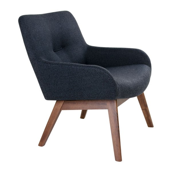 Фотьойл от тъмно орехово дърво Лондон - House Nordic-image-2