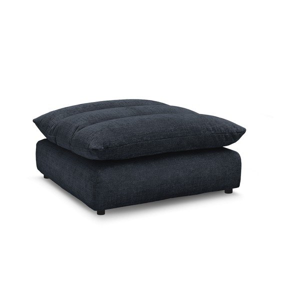 Тъмносиня шенилова табуретка Neil – Bobochic Paris