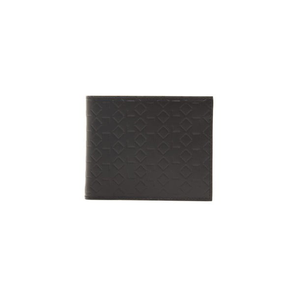 Черен мъжки портфейл от естествена кожа Basso Duro - Alviero Martini
