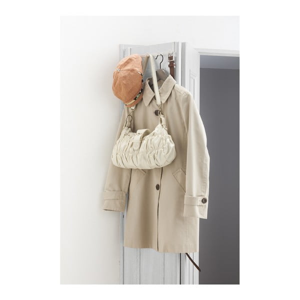 Бяла метална закачалка за врата 30 cm Tower - YAMAZAKI-image-2