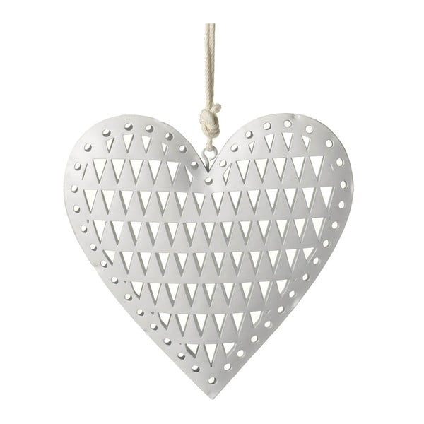 Висяща декорация Сърце Триъгълник, 12 см - Parlane