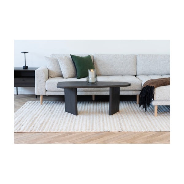 Тъмнокафява масичка за кафе 50x100 cm Melo – House Nordic-image-2