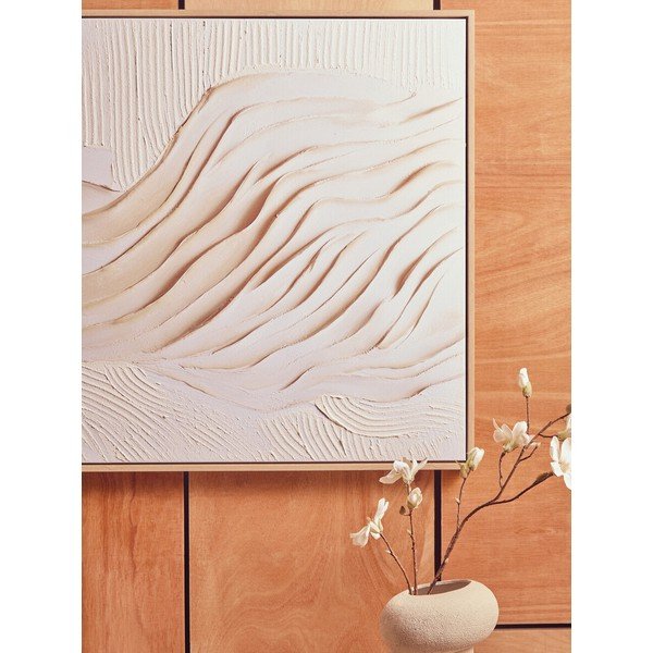 3D картина с включена рамка/върху платно 73x143 cm Astratto – Premier Housewares-image-3