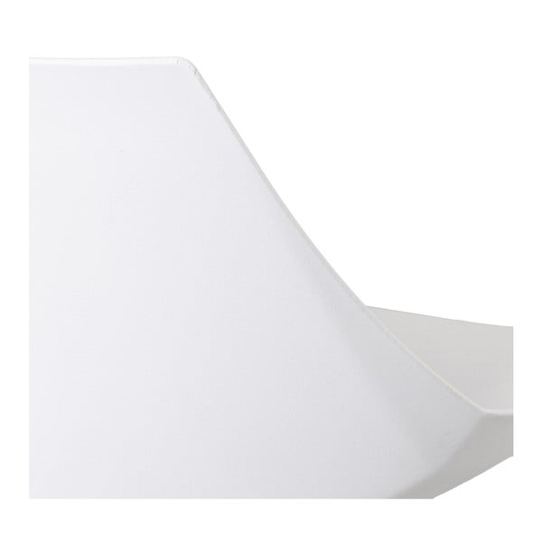 Бели бар столове в комплект от 2 бр. с регулируема височина от имитация на кожа (височина на седалката 56,5 cm) – Casa Selección-image-2