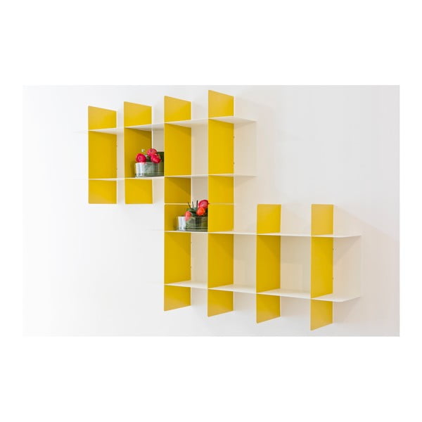 Žlutá nástěnná police MEME Design Innesto-image-2