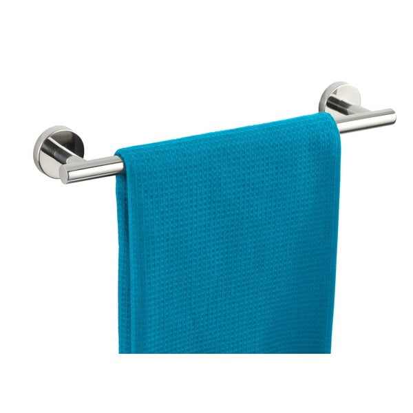 Стенна поставка за кърпи от неръждаема стомана лъскаво сребро Bosio – Wenko-image-3