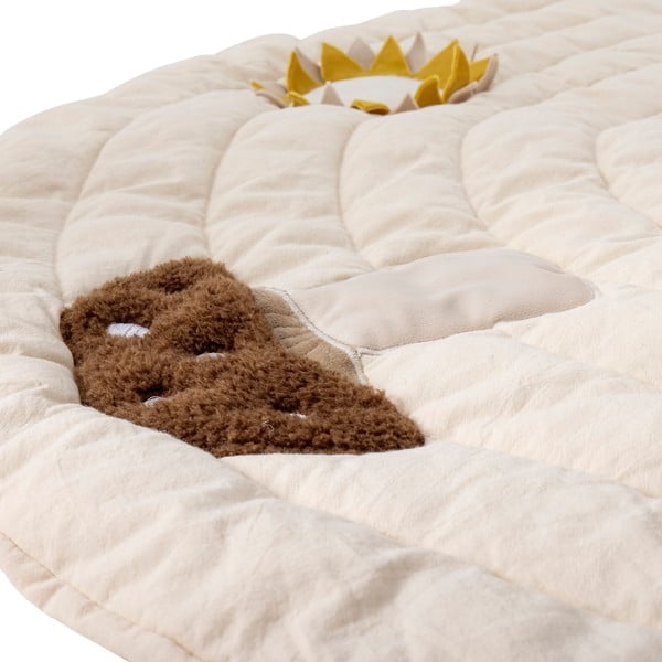 Бяла детска постелка за игра Agnes - Bloomingville Mini-image-2