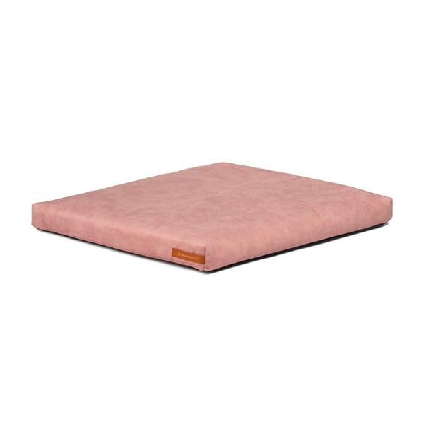 Розов матрак за куче от еко кожа 50x60 cm SoftPET Eco M – Rexproduct
