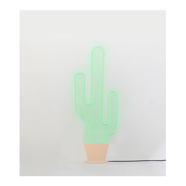 Světelná dekorace Really Nice Things Neon Cactus, 17 x 51 cm