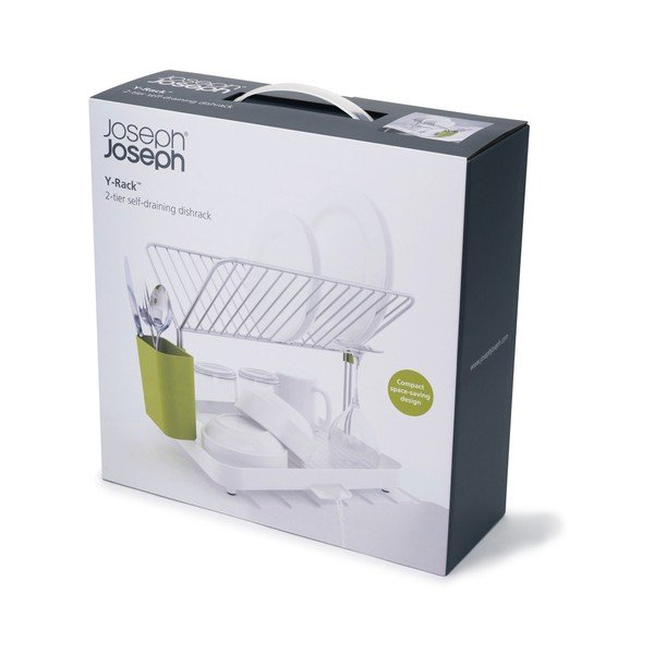 Зелена и бяла съдомиялна Y-Rack - Joseph Joseph-image-1