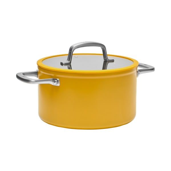 Гърне с капак/с керамично покритие подходящо за индукционен котлон 5,5 l Meda 3.0 – FABINI