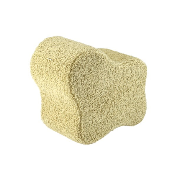 Зелен детски пуф от букле Cloud – Wigiwama-image-2