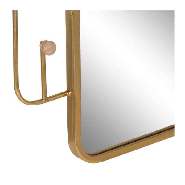 Стенно огледало със закачалка 55x100 cm Maze – Ixia-image-3