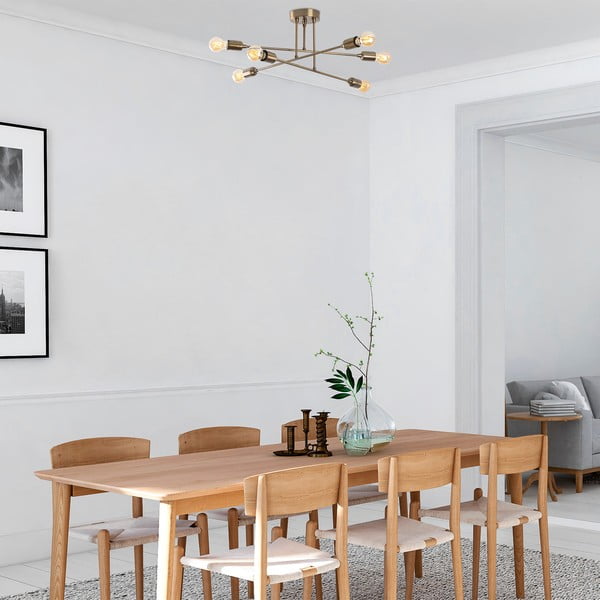 Осветително тяло за таван в златисто Fleur – Opviq lights-image-1