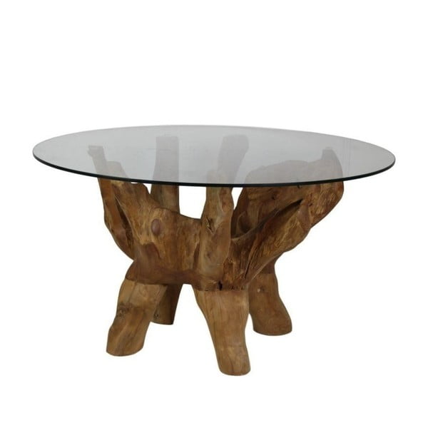 Konferenční stolek z teakového dřeva HSM Collection Root