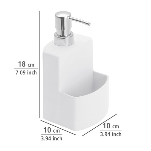 Диспенсър за бял течен сапун Festival - Wenko-image-3